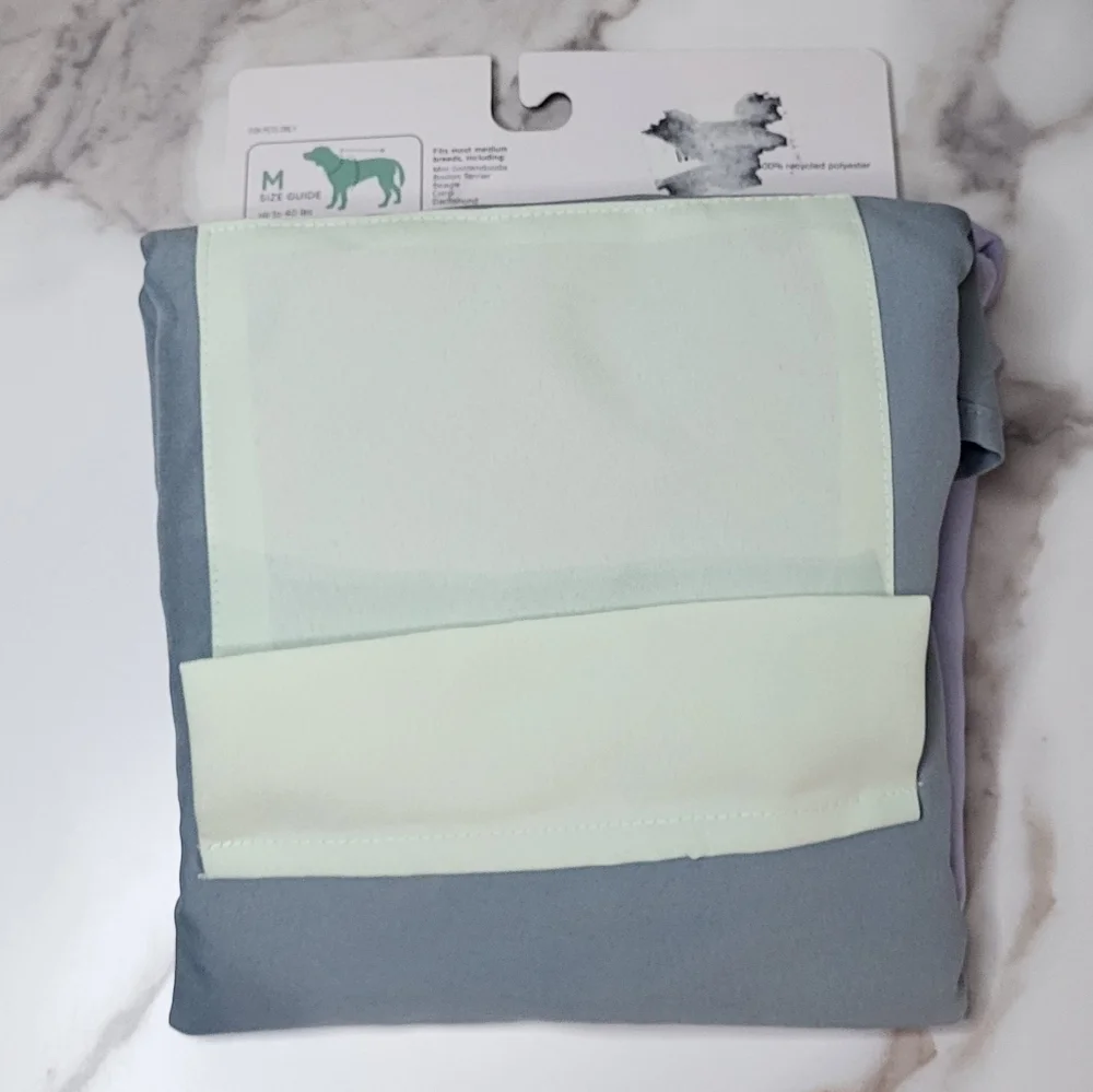 Boots & Barkley NWT Blue Spring Pet (Dog/Cat) Jacket Size Medium- Up To 40lbs